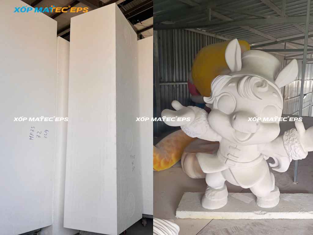 Xốp làm mô hình trang trí sự kiện – cắt theo kích thước yêu cầu
